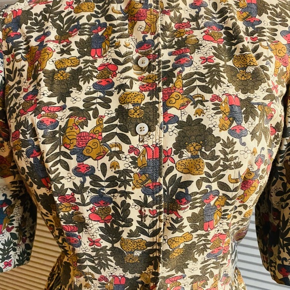 RARE vintage 1950’s Burnsville USA dress India theme - Picture 2 of 10